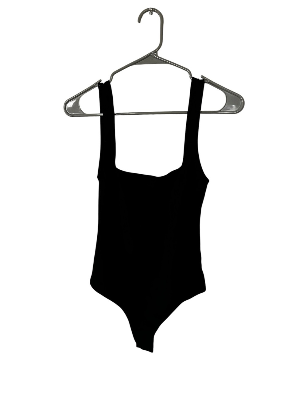 Free People Black Bodysuit